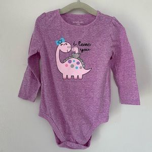 Garanimals long sleeve onsie